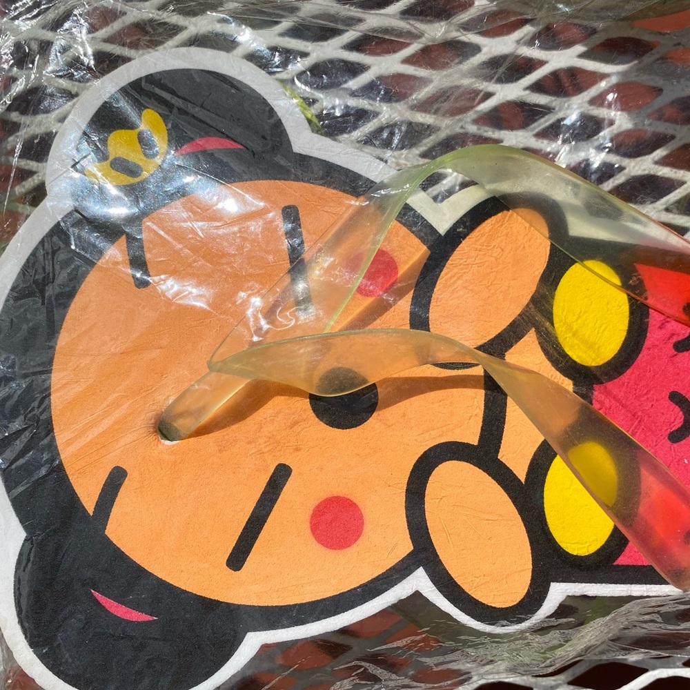RARE PUCCA collectible Flip Flops Size L, NWT - Picture 6 of 12